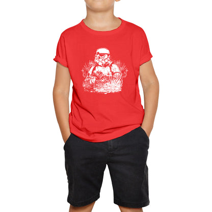 Storm Pooper Under The Sea The Force is Strong With This One Fighter Movie Series Kids Tee