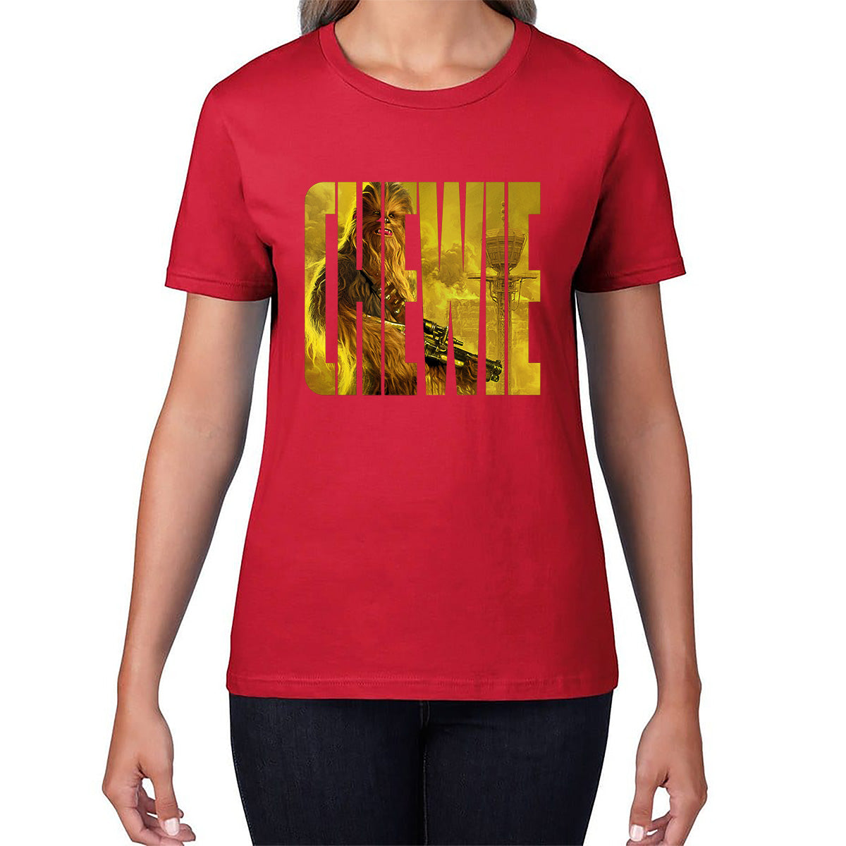 Chewie Star Wars Fictional Character Chewbacca Solo A Star Wars Story Sci-fi Action Adventure Movie Galaxy's Edge Trip Womens Tee Top