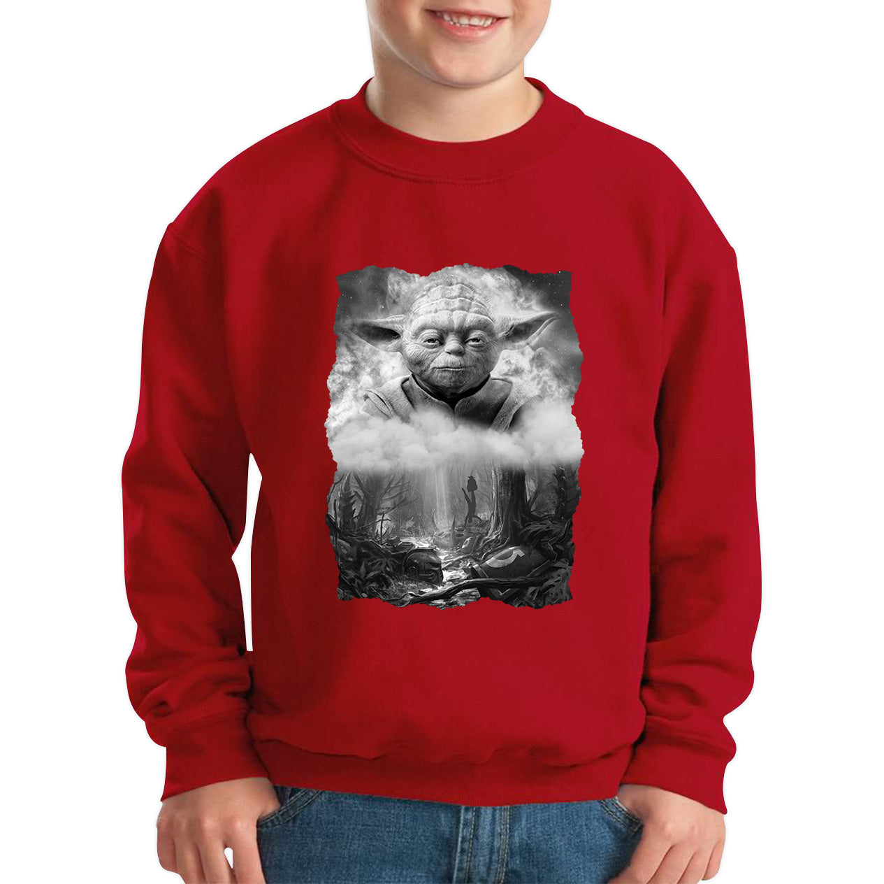 Anger Fear Aggression The Dark Side Are They Vintage Poster Graphic Movie Series Kids Jumper