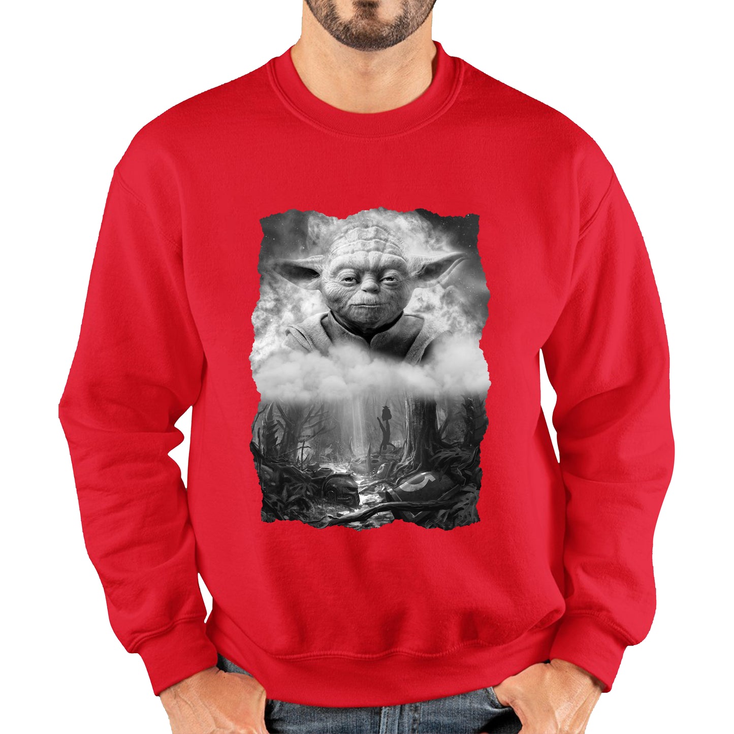 Anger Fear Aggression The Dark Side Are They Vintage Poster Graphic Movie Series Unisex Sweatshirt