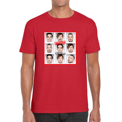Half Way There Studio Album By Busted English Pop Punk Band Busted 20th Anniversary Mens Tee Top