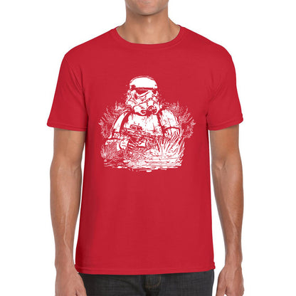 Storm Pooper Under The Sea The Force is Strong With This One Fighter Movie Series Mens Tee Top