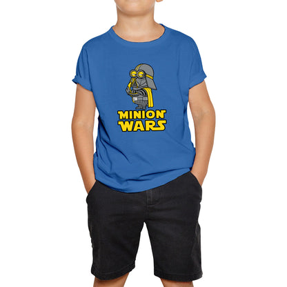 Minion Wars Trooper Cosplay Star Wars Minion Parody The Minions Become Superheroes Disney Star Wars 46th Anniversary Kids T Shirt