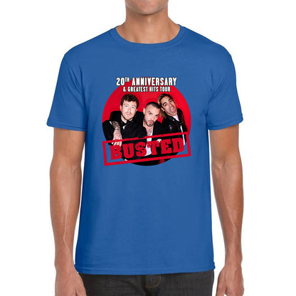 Busted Are Back To Celebrate Their 20th Anniversary Musician Band Busted Singers Mens Tee Top