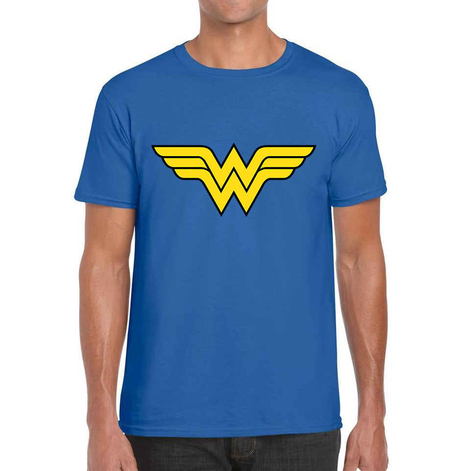 Wonder Woman Logo Superhero Wonder Girl Super Woman Comic Book Character Mens Tee Top