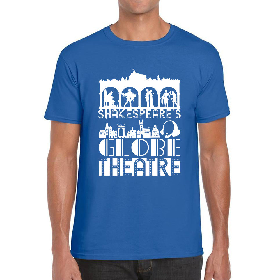 William Shakespeare's English Playwright, Poet And Actor National Shakespeare Day Mens Tee Top