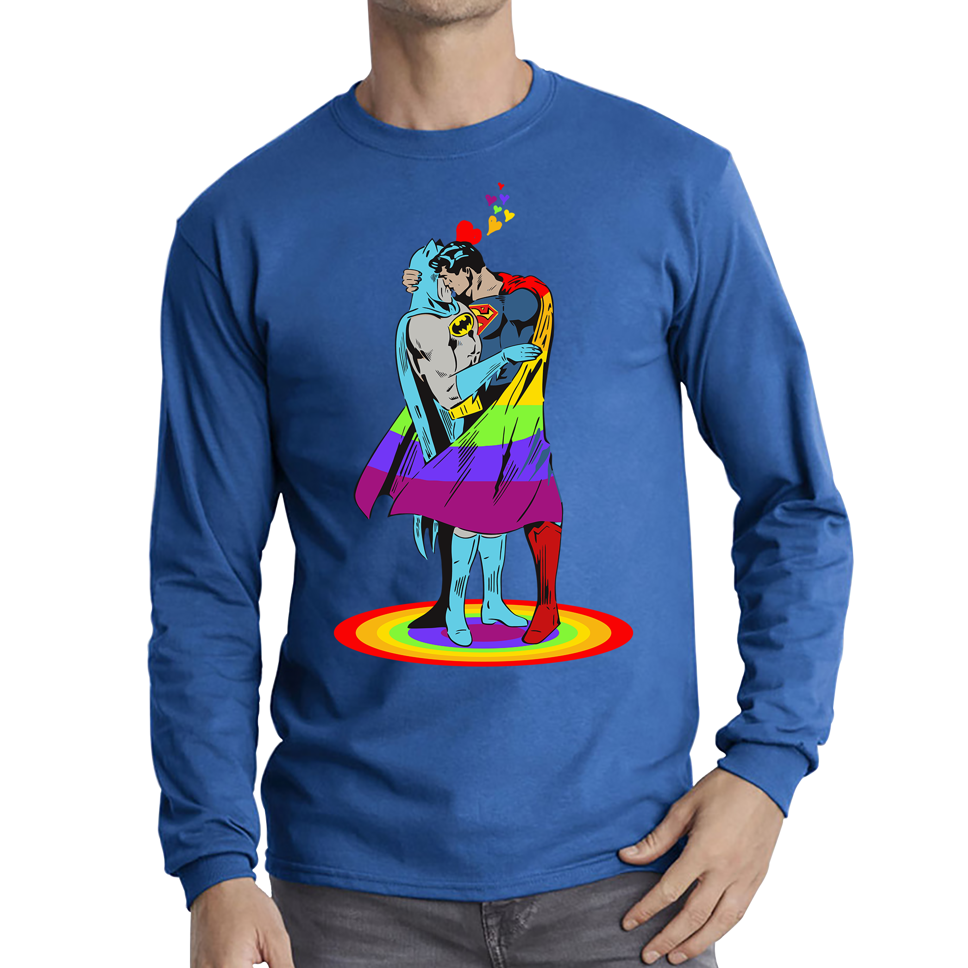 LGBT Batman Superman Shirt