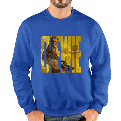 Chewie Star Wars Fictional Character Chewbacca Solo A Star Wars Story Sci-fi Action Adventure Movie Galaxy's Edge Trip Unisex Sweatshirt