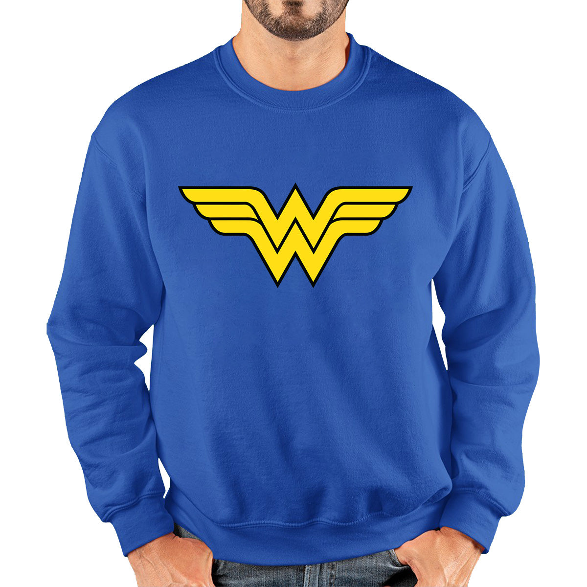 Wonder Woman Logo Superhero Wonder Girl Super Woman Comic Book Character Unisex Sweatshirt