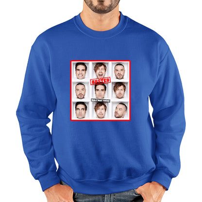 Half Way There Studio Album By Busted English Pop Punk Band Busted 20th Anniversary Unisex Sweatshirt