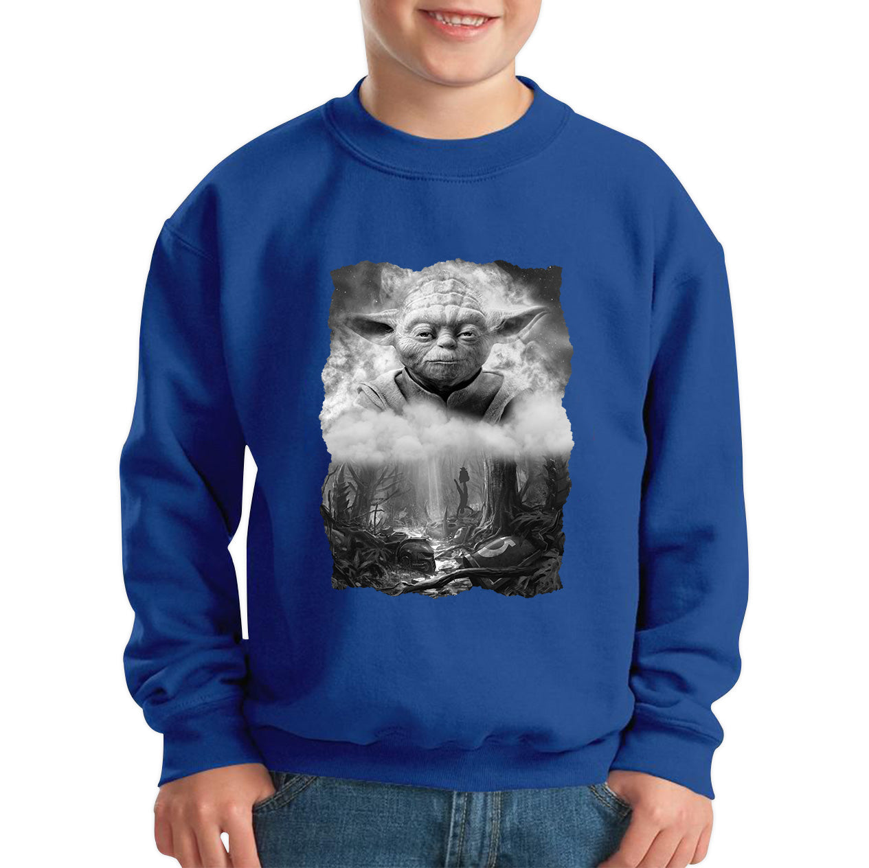 Anger Fear Aggression The Dark Side Are They Vintage Poster Graphic Movie Series Kids Jumper