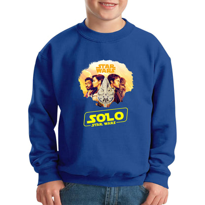 Star Wars Solo Chewie Lando Qira Characters Solo A Star Wars Story Sci-fi Action Adventure Movie Galaxy's Edge Trip Kids Jumper