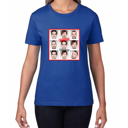 Half Way There Studio Album By Busted English Pop Punk Band Busted 20th Anniversary Womens Tee Top
