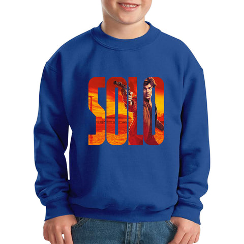 Han Solo Star Wars Fictional Character Solo A Star Wars Story Sci-fi Action Adventure Movie Star Wars Databank Kids Jumper