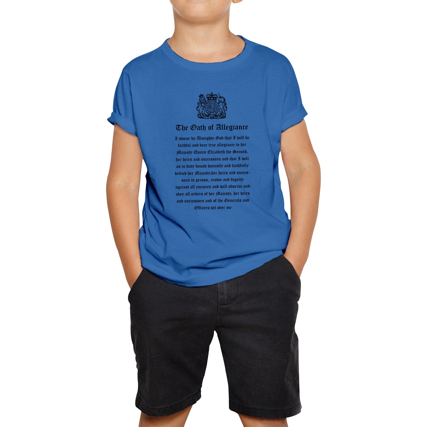 The Oath Of Allegiance British Armed Forces Day Anzac Day Lest We Forget Remembrance Day Veterans Day Kids Tee