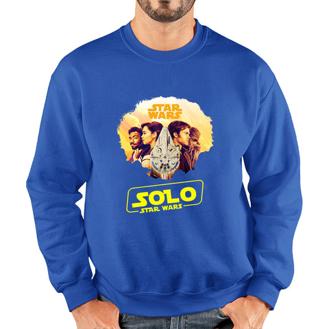 Star Wars Solo Chewie Lando Qira Characters Solo A Star Wars Story Sci-fi Action Adventure Movie Galaxy's Edge Trip Unisex Sweatshirt