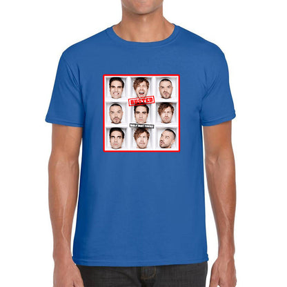 Half Way There Studio Album By Busted English Pop Punk Band Busted 20th Anniversary Mens Tee Top