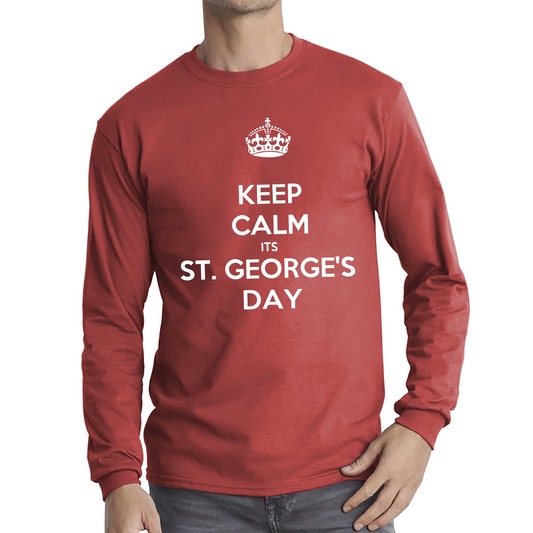 Keep Calm Its St. George's Day T Shirt