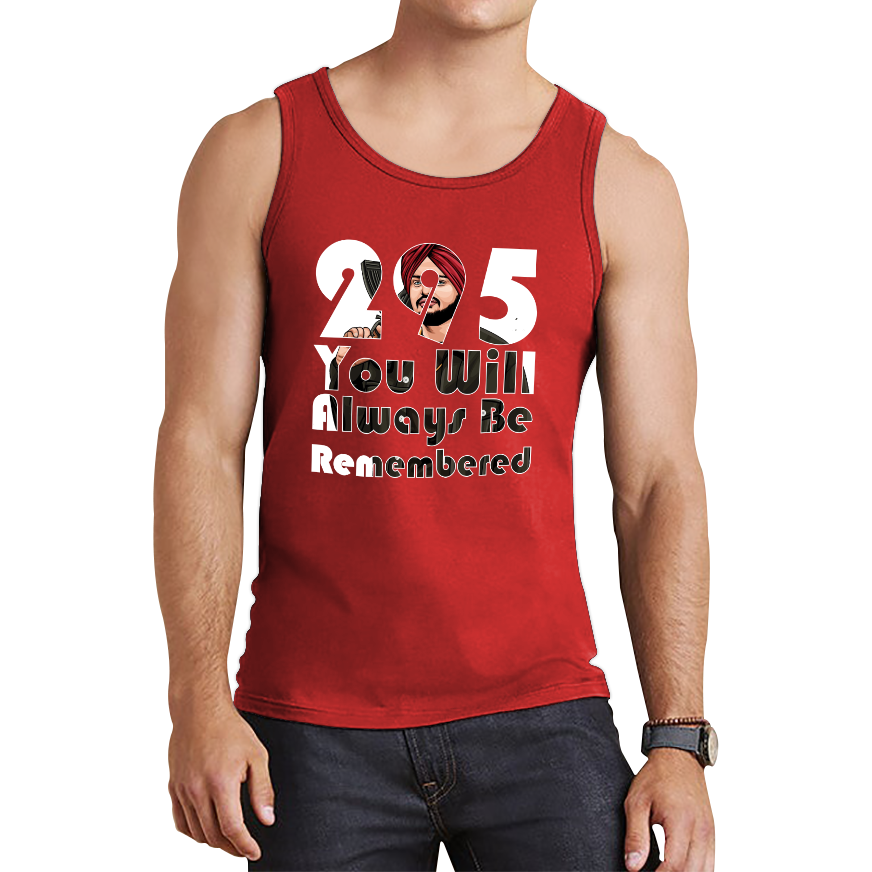 295 Sidhu Moose Wala You Will Always Be Remembered Tank Top
