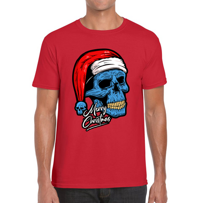 santa skull t shirt