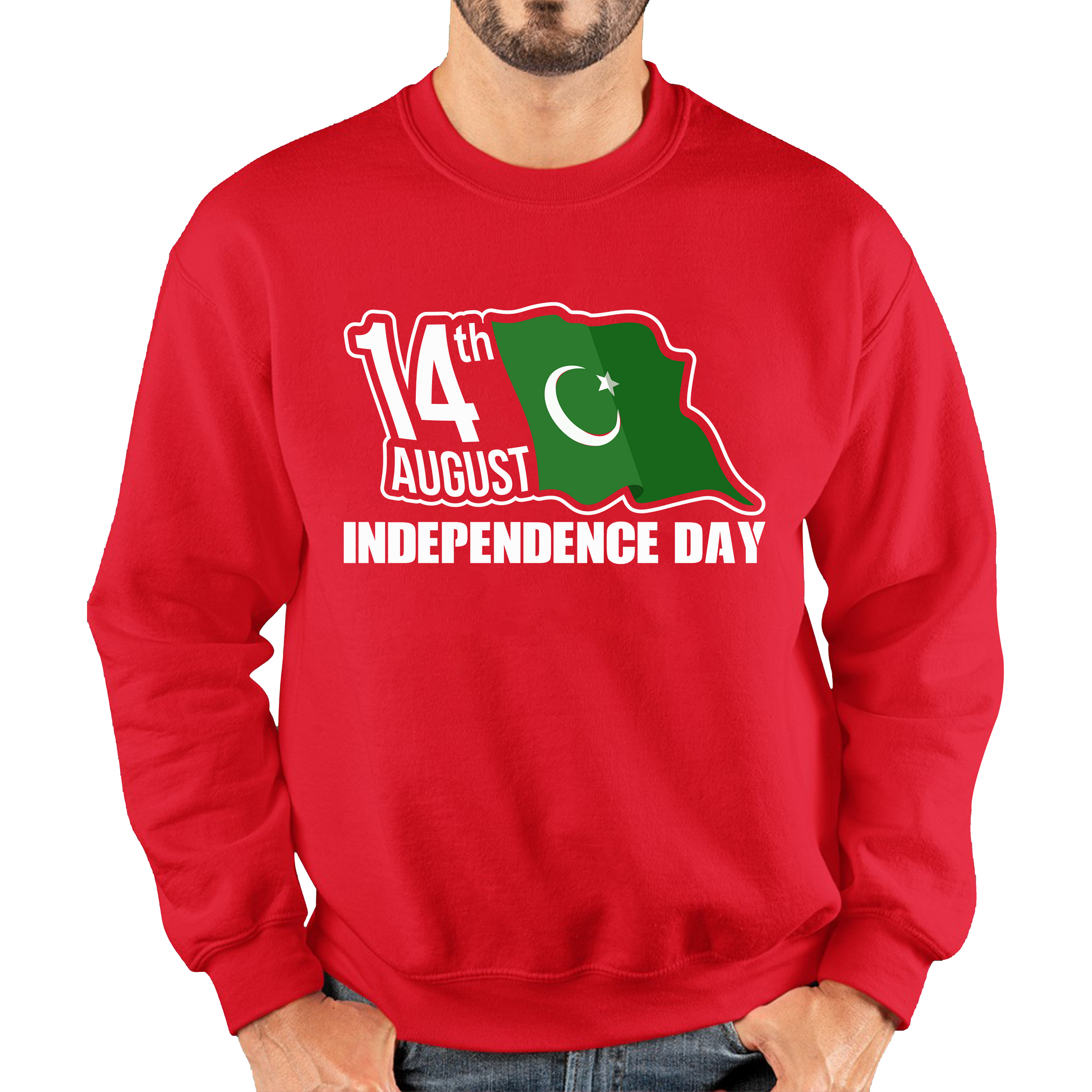  Pakistani Flag Patriotic Unisex Sweatshirt