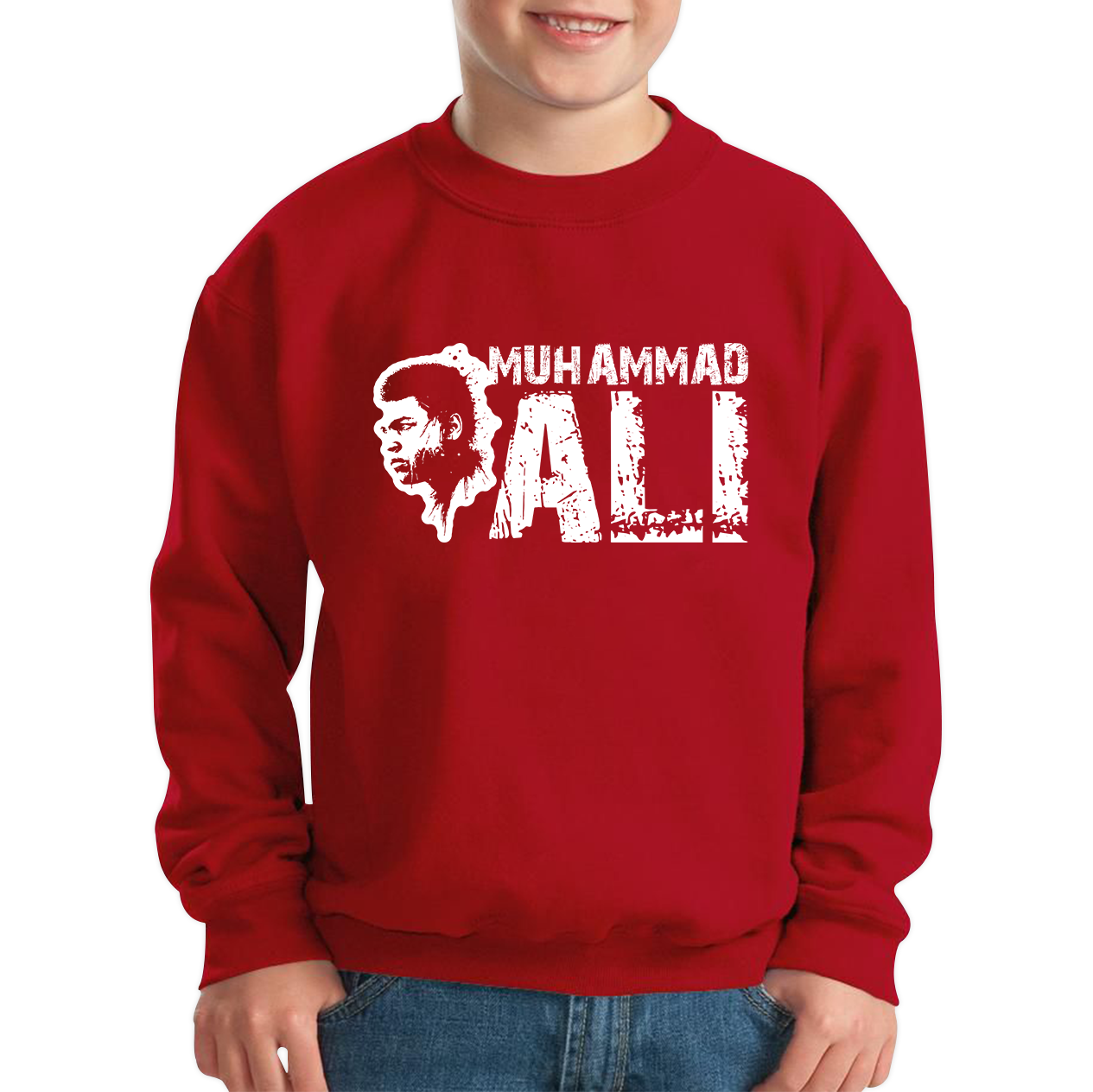 World Boxing Champion The Greatest Muhammad Ali American Heavyweight Boxer Kids Jumper