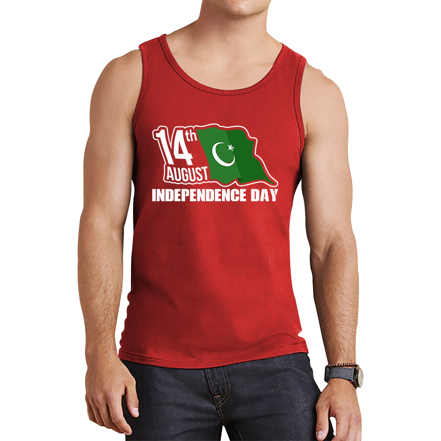  Pakistani Flag Patriotic Tank Top