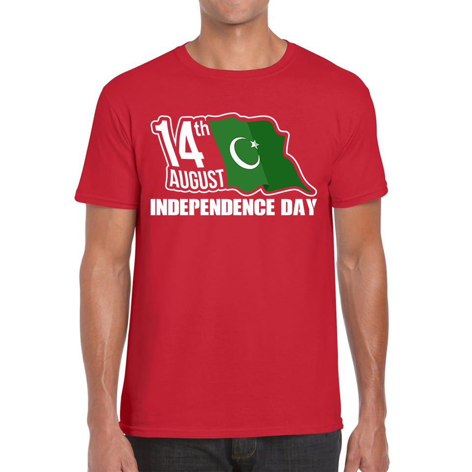 Pakistani Flag Patriotic Mens Tee Top