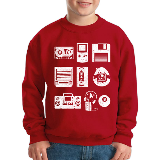80s 90s Video Game Sweatshirt