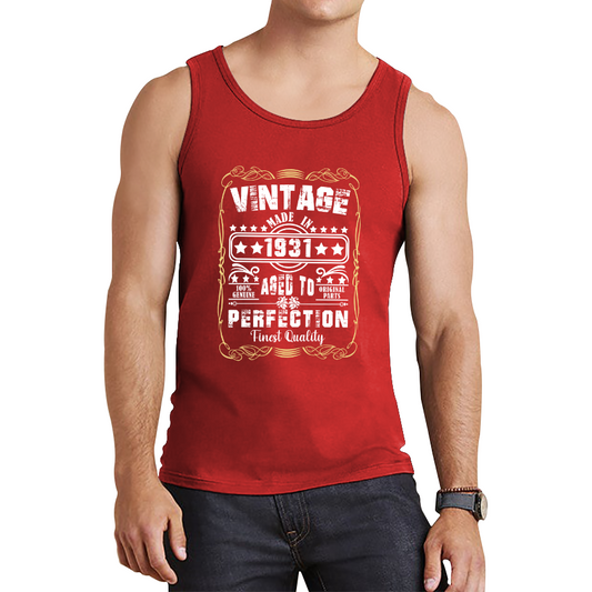 Vintage Made In 1931 Aged to Perfection Tank Top