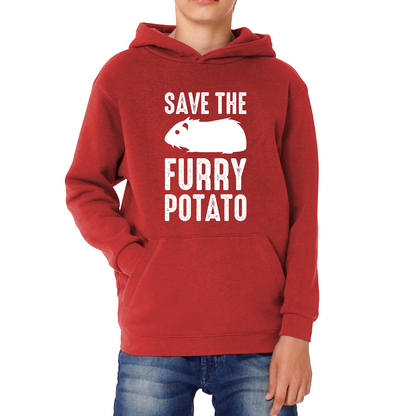 Save The Furry Potato Funny Guinea Pig Hoodie