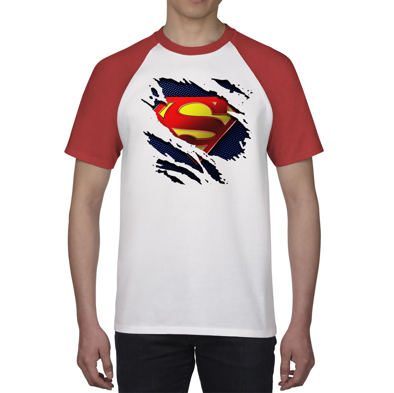 Superman Logo Shirt Zack Snyder's Justice League Dc Comics Superhero Baseball T Shirt