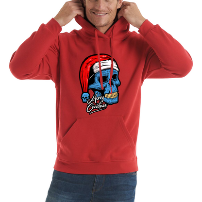 santa skull hoodie