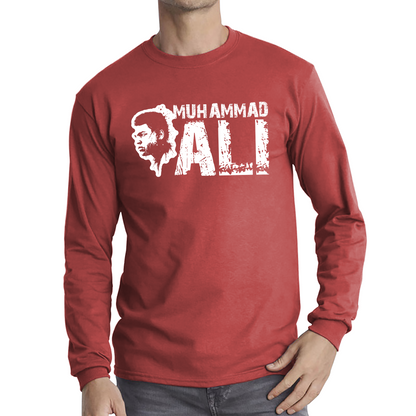 World Boxing Champion The Greatest Muhammad Ali American Heavyweight Boxer Long Sleeve T Shirt