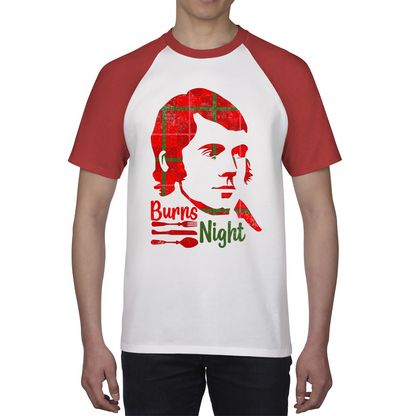 Burns Night Robert Burns Rabbie Burns Bard Life Scottish Poet Baseball T Shirt