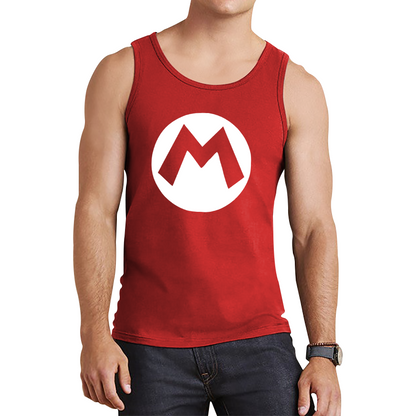 Mario Bros Character Logo Super Mario Mario Mario Bro Toad Retro Gaming Tank Top