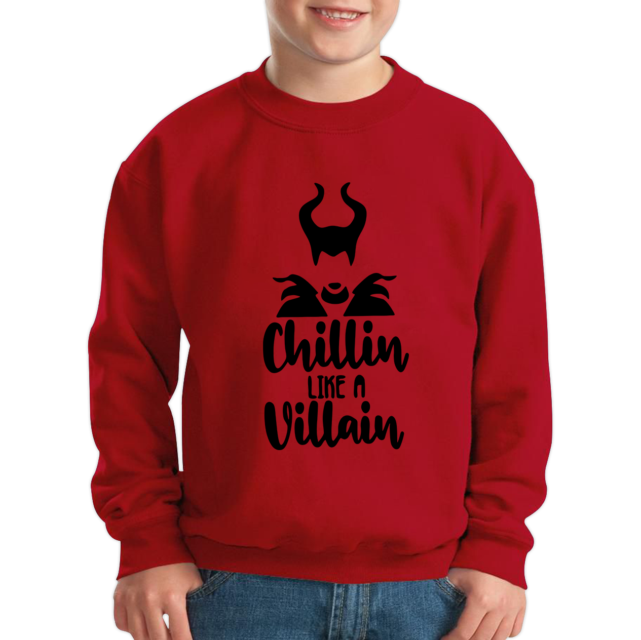 Disney Villains Chillin Like A Villain Sweatshirt