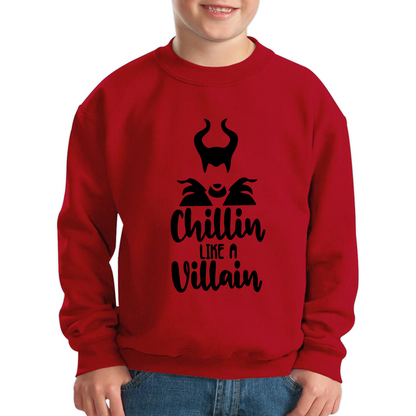 Disney Villains Chillin Like A Villain Sweatshirt