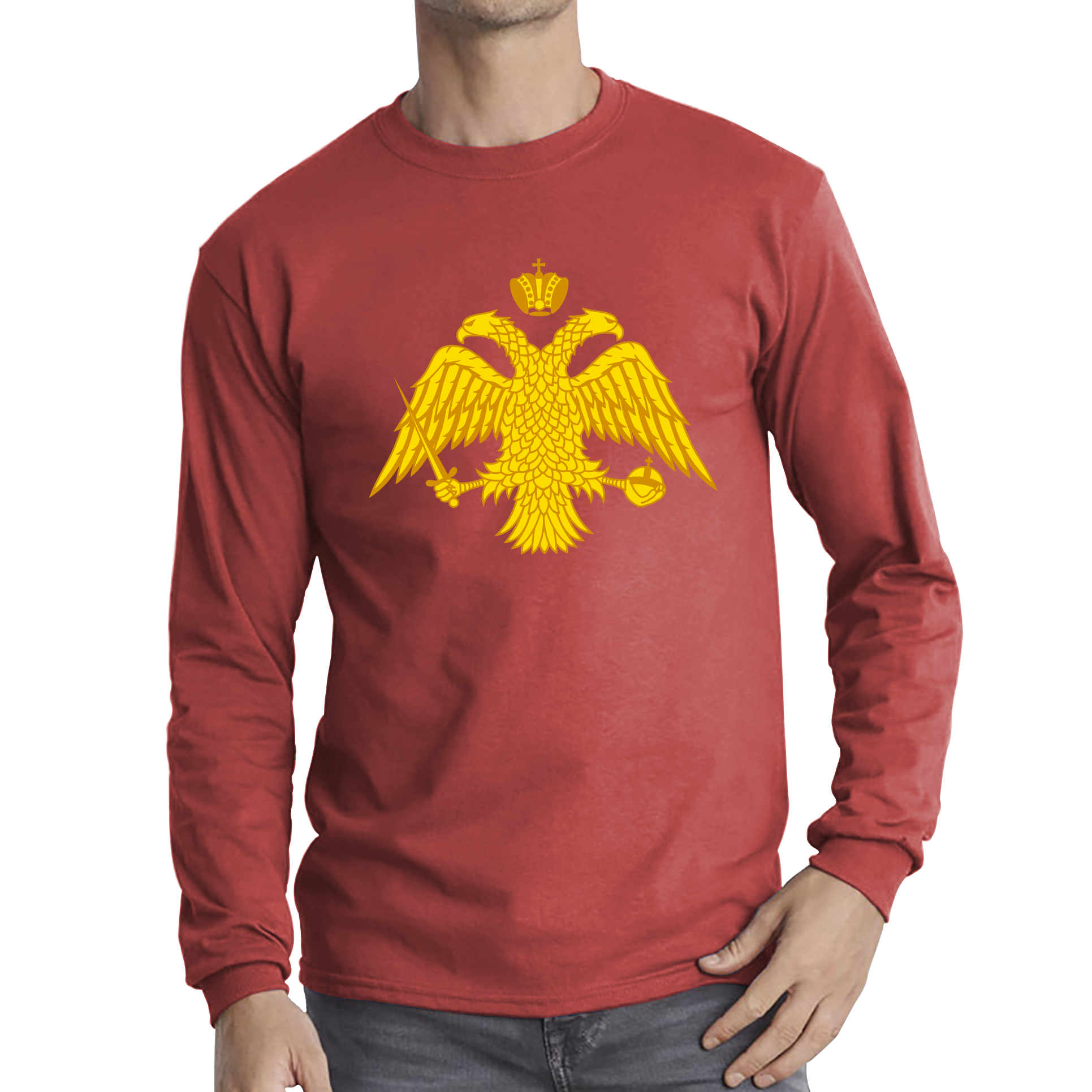Byzantium Double Headed Eagle Symbol T Shirt