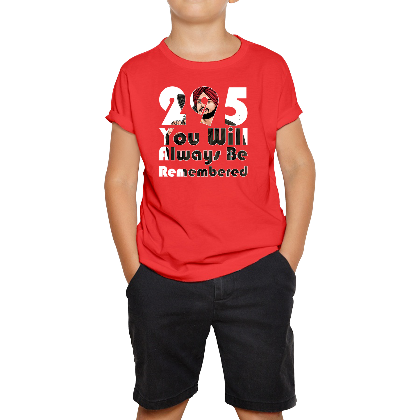 295 Sidhu Moose Wala You Will Always Be Remembered T Shirt