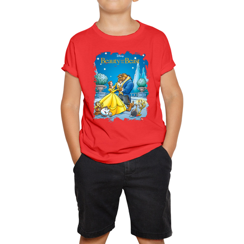 Childrens Beauty and The Beast T Shirts UK