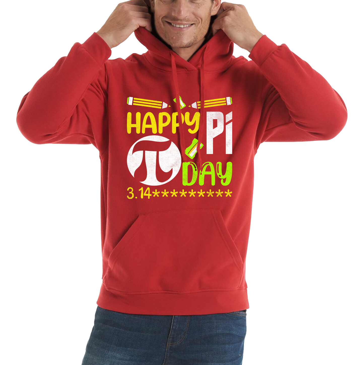 Happy Pi Day Math Pi Symbol Math Lover Numbers Day School Charity Day Mathematics Unisex Hoodie