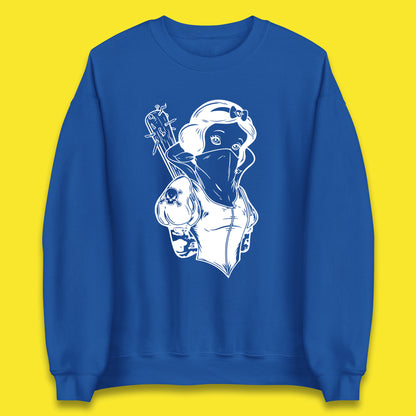 Not So Snow White Twisted Rock Parody Disney Princess Gangster Skull Tattoo Punk Princess Tattooed Emo Alice In A Jack Unisex Sweatshirt