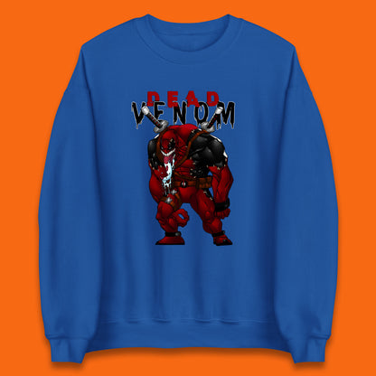 Marvel Contest Of Champions Venompool Marvel Comics Superhero Deadpool Marvel Universe Character Dead Venom Unisex Sweatshirt