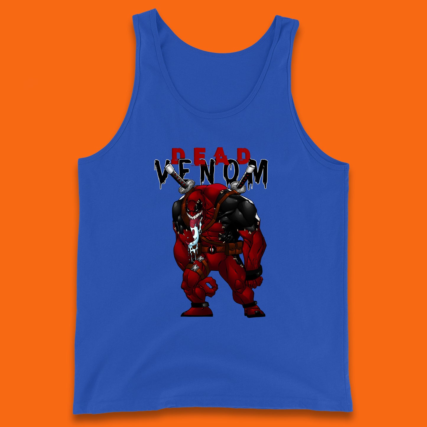 Marvel Contest Of Champions Venompool Marvel Comics Superhero Deadpool Marvel Universe Character Dead Venom Tank Top
