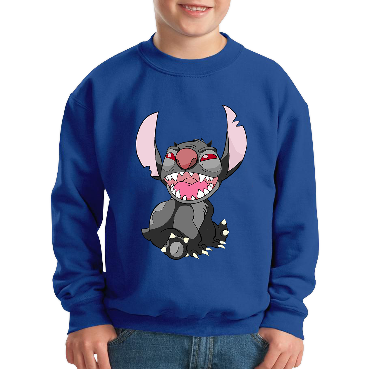 Disney Devil Stitch Funny Ohana Sweatshirt