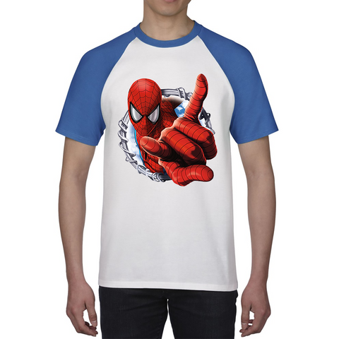 Spiderman Logo No Way Home Avengers Marvel Character Superhero Baseball T Shirt