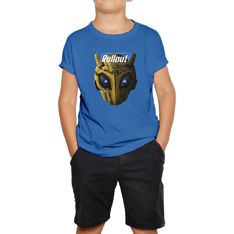 Transformers Bumblebee Roll Out Tee Top Action/Sci-fi Film Series Kids T Shirt