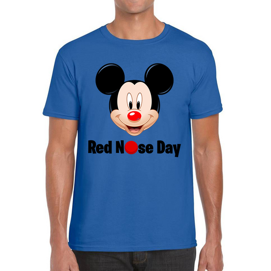 Mickey Mouse Disney Red Nose Day T Shirt