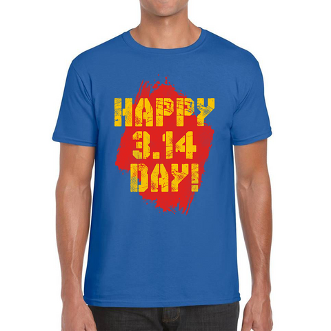Happy Pi Day Happy 3.14 Day Maths Day World Book Day Math Teacher Mathematics Mens Tee Top